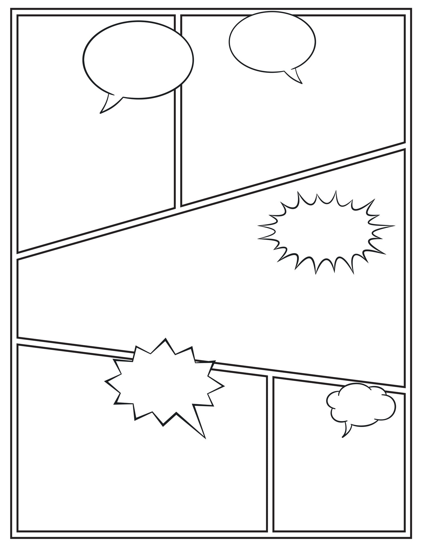 Draw Your Own Comic Book image 1