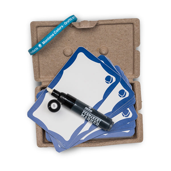 MTN WTF Sticker and Marker Set - Blue Frame image 0
