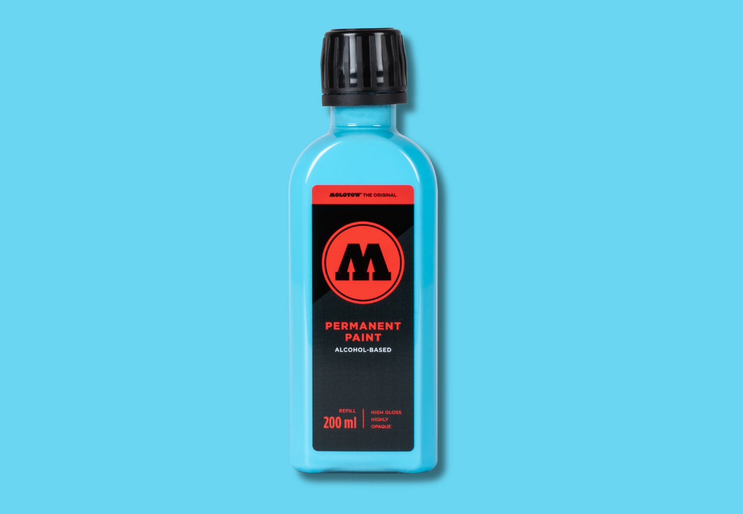 MOLOTOW Permanent Paint 200ml - Shock Blue Middle image