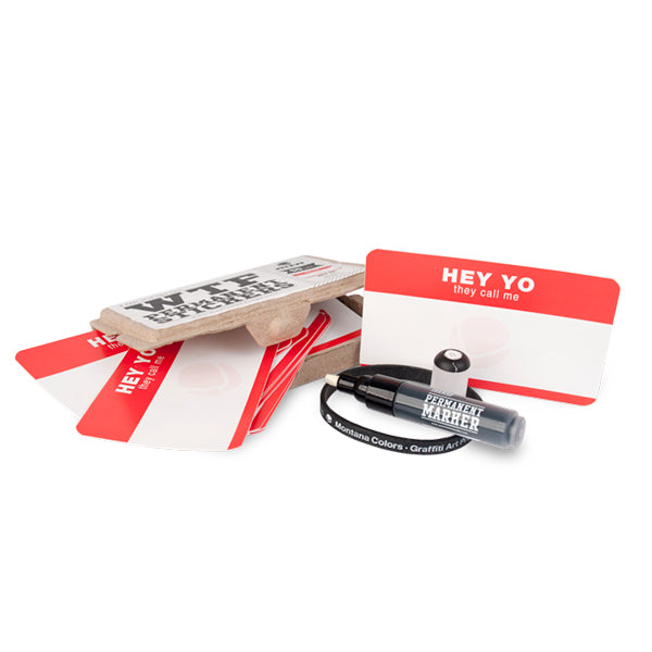 MTN WTF Sticker and Marker Set - Hey Yo image 1