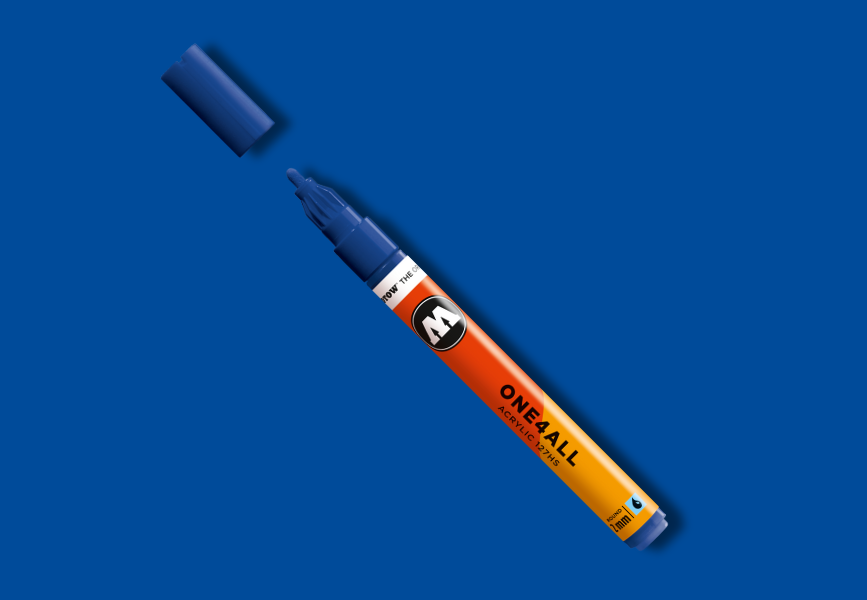 MOLOTOW ONE4ALL Marker 127HS - 204 True Blue image
