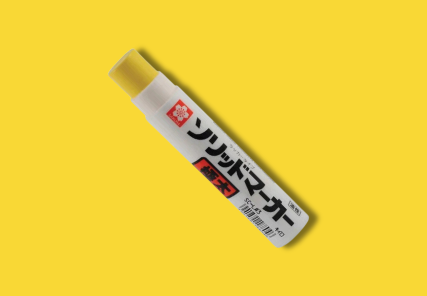 Sakura Solid Marker Jumbo SC-L - Yellow image