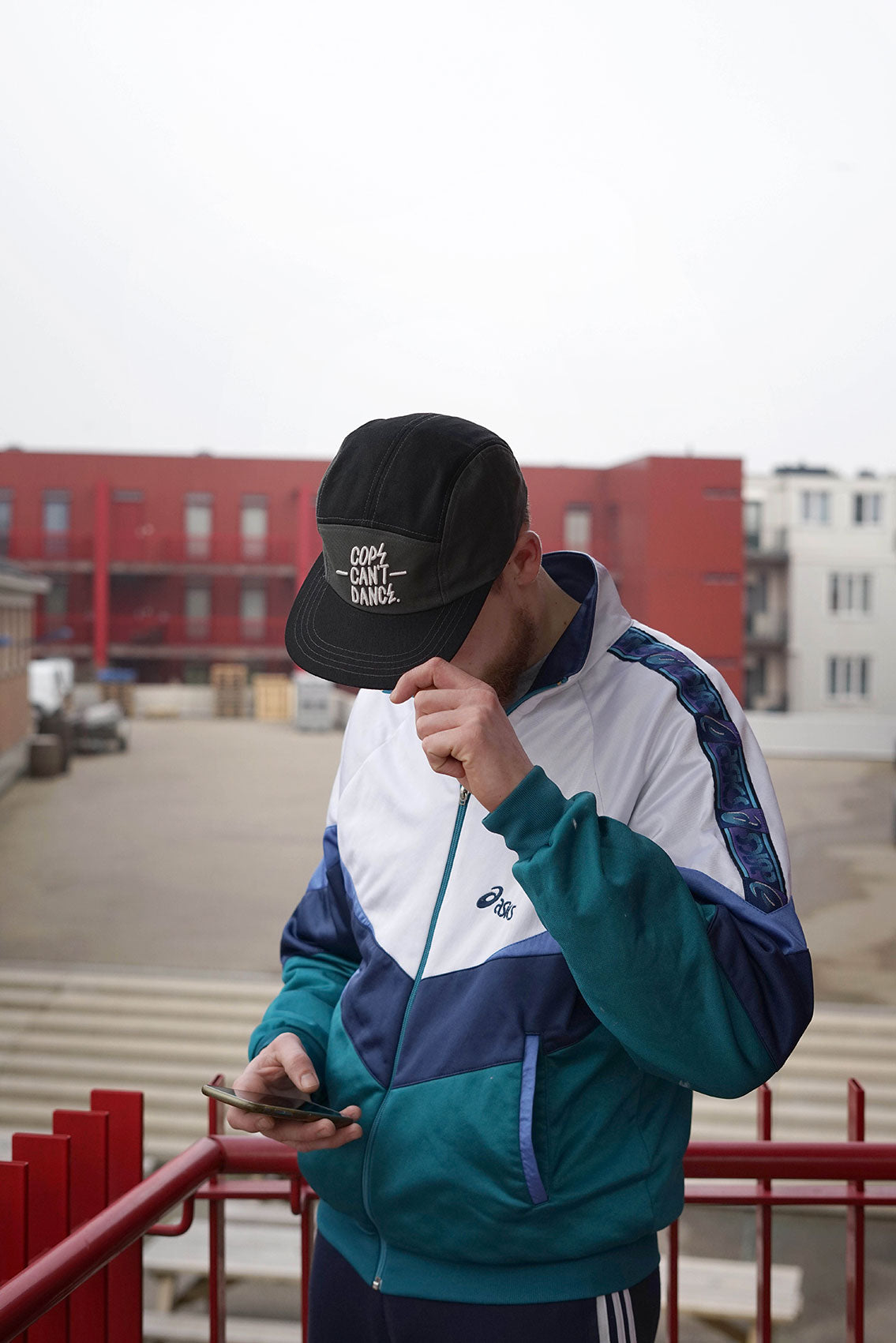 Cops Can't Dance Cap - Black/Grey image 7