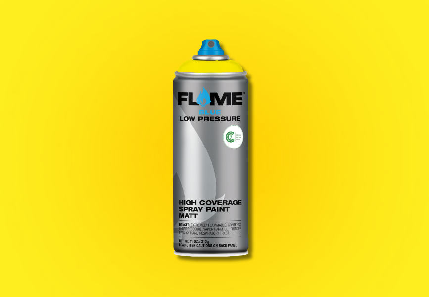 FLAME Blue Neon - 1000 Yellow image