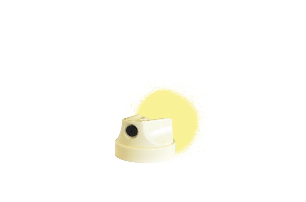 Aerosol Nozzle - MTN Skinny Cream Cap - Pack of 100 image 2