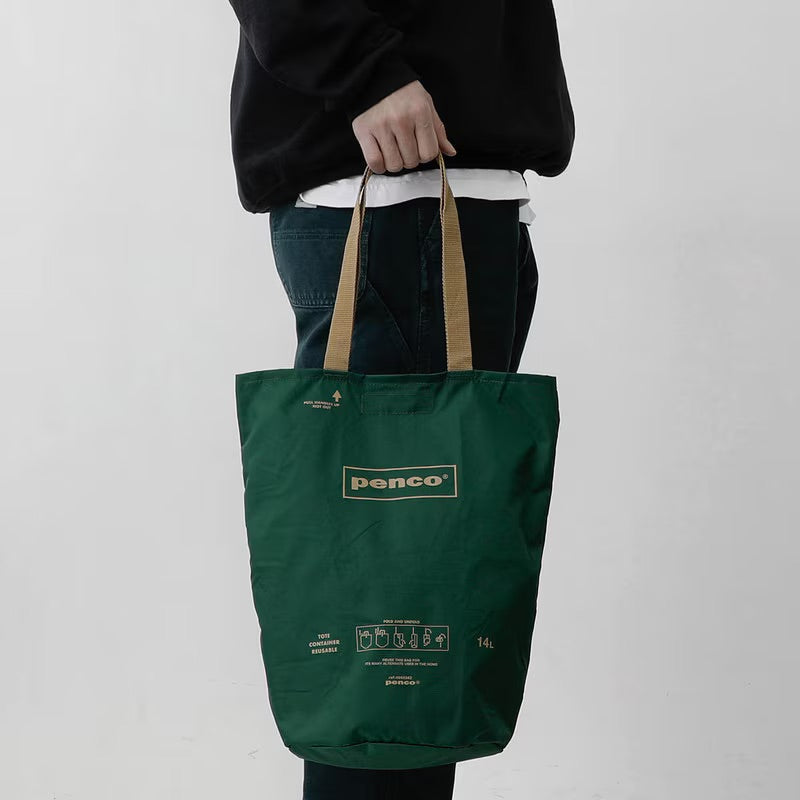 Bucket Tote - Dark Green image 2