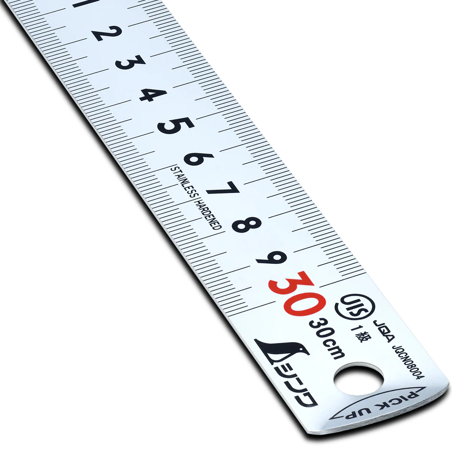Shinwa Pick Up Ruler - 30cm image 0