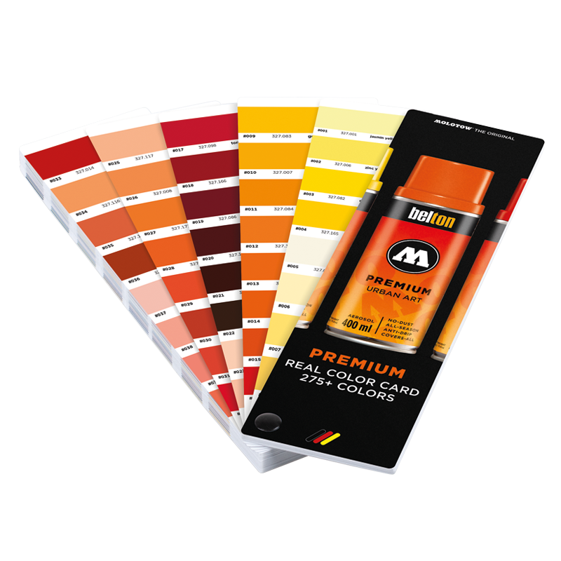 MOLOTOW Premium Real Colour Card image 0