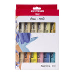 Amsterdam Acrylic Set - 12x 20ml - Pastel image 0