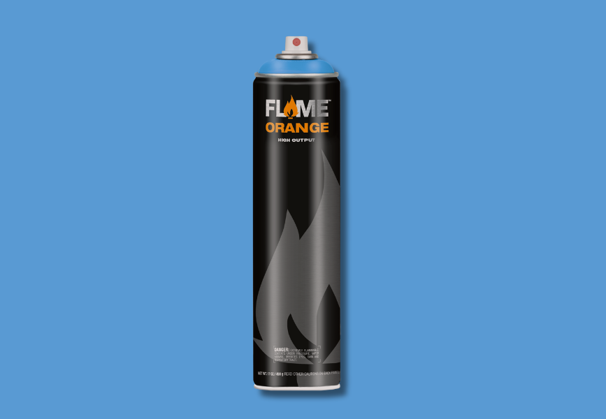 FLAME Orange 600 - 508 Light Blue image