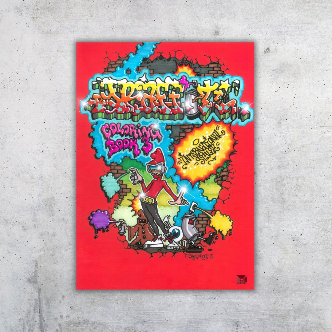 Graffiti Coloring Book : Volume 3 image 0