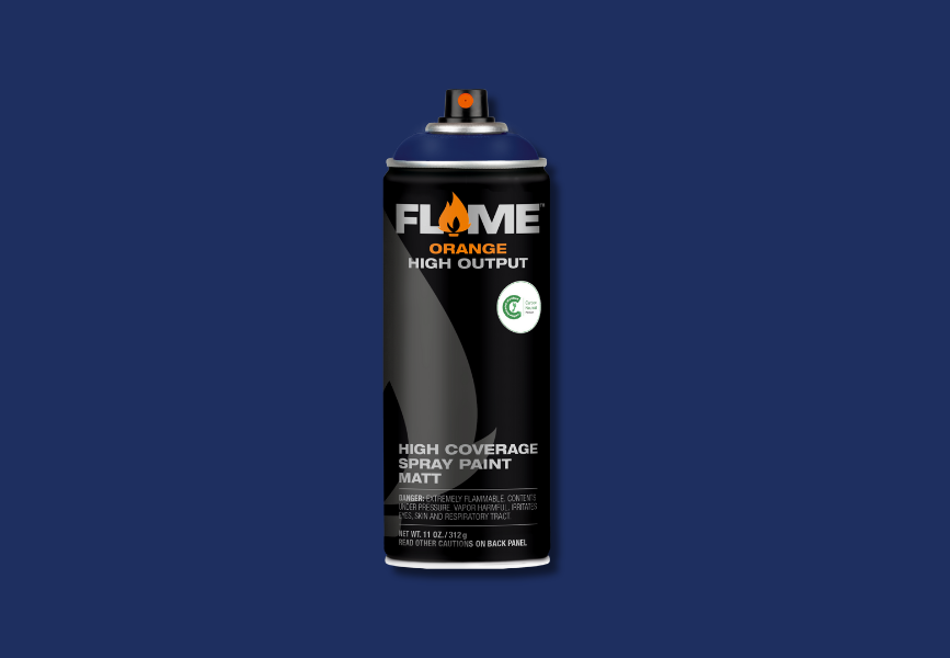 FLAME Orange - 515 Ultramarine Blue image