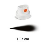 Aerosol Nozzle - Orange Dot - Pack of 100 image 1