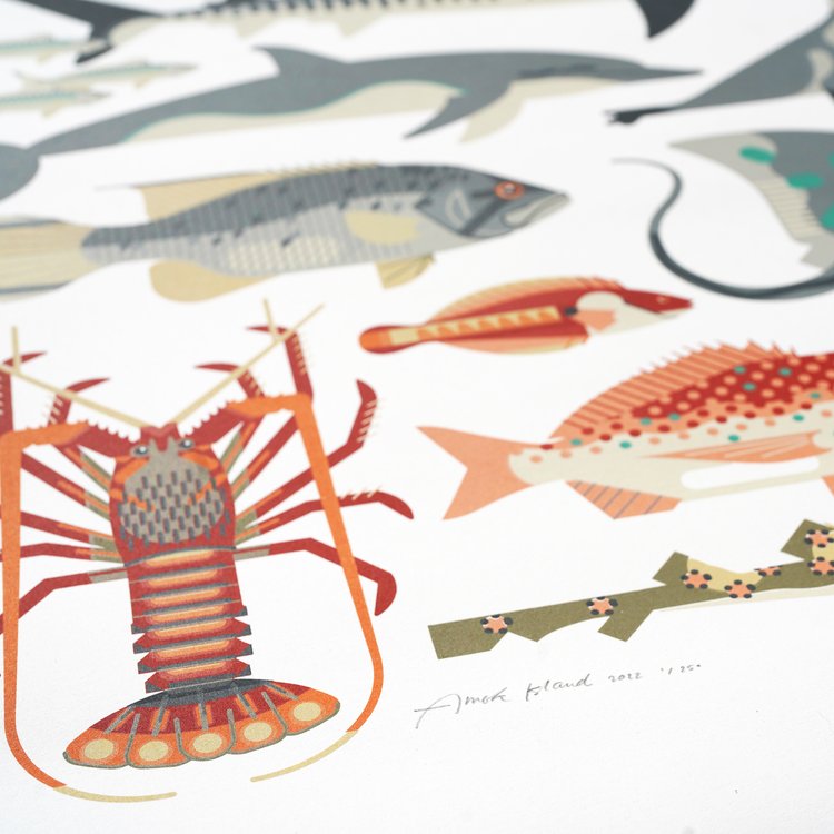Amok Island Wadjemup Wildlife Screen Print image 2