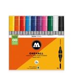 MOLOTOW ONE4ALL Marker Set Twin - Basic 1 (10pc) image 0