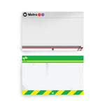 Raw Inc Eggshell Stickers - Train Series 