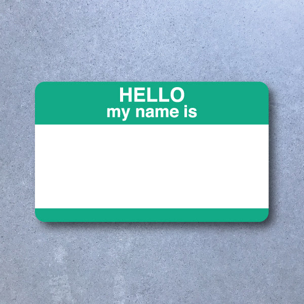 High Tack Sticker Pack 50pc - Hello Teal image 0