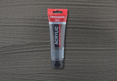 Amsterdam Standard Series Acrylic - Metallic - 120ml, 840 Graphite image