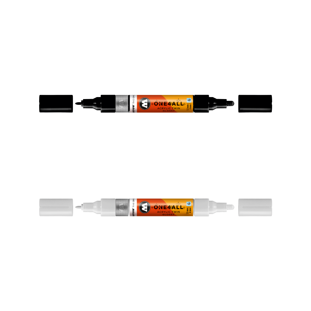 MOLOTOW ONE4ALL Glossy Marker Twin image 0