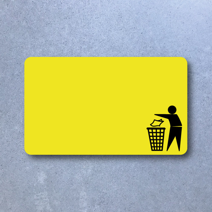 High Tack Sticker Pack 50pc - Rubbish image 0
