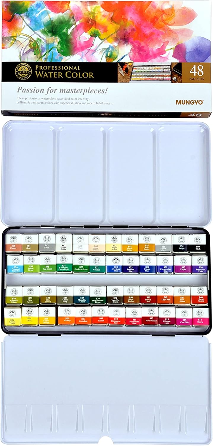 Professional Water Color - Set of 48