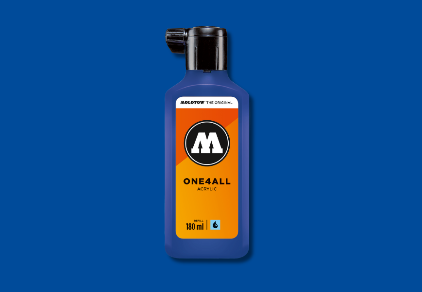 MOLOTOW ONE4ALL Refill 180ml - 204 True Blue image