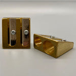 Kum Sharpener - Brass - Double Wedge image 0