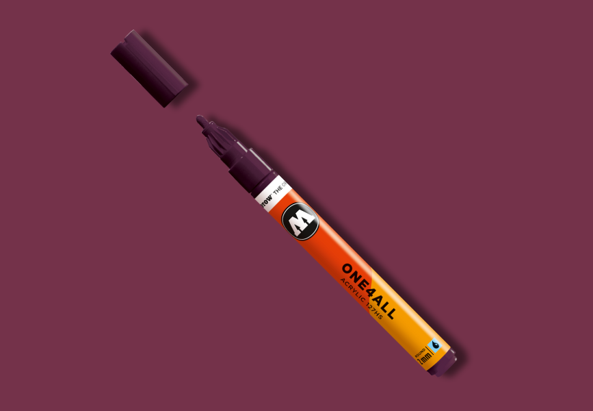 MOLOTOW ONE4ALL Marker 127HS - 233 Purple Violet image