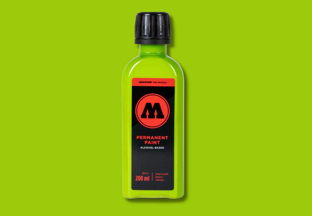 MOLOTOW Permanent Paint 200ml - Cream Green image