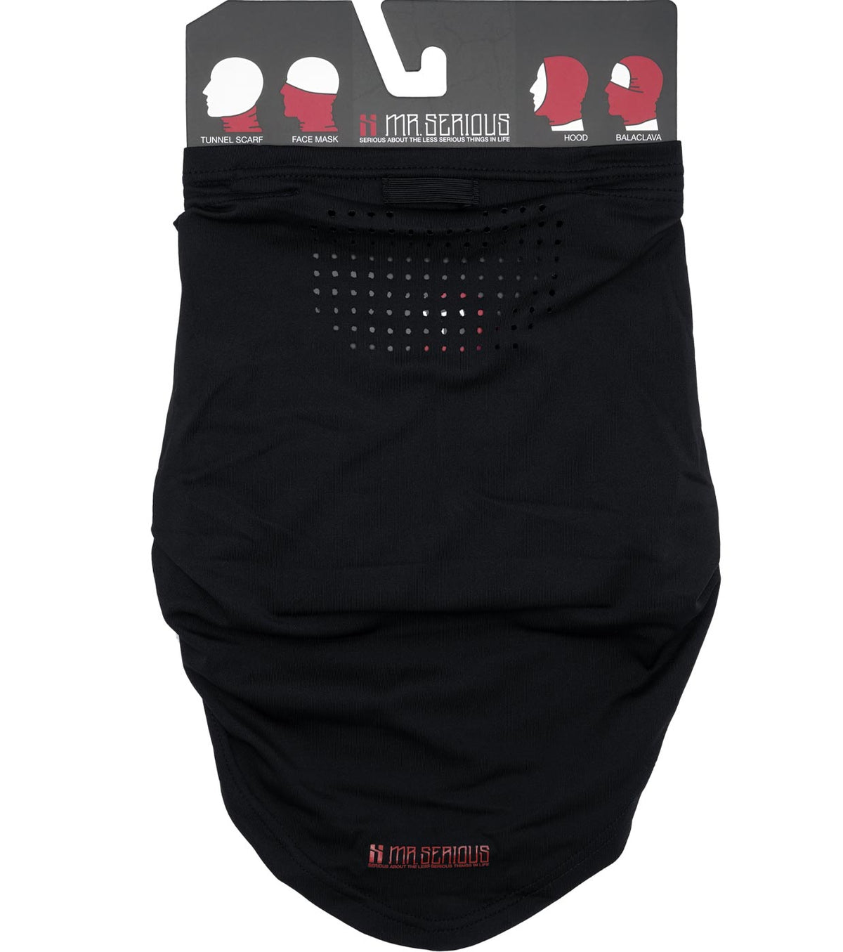 Mr Serious Balaclava - Black image 3