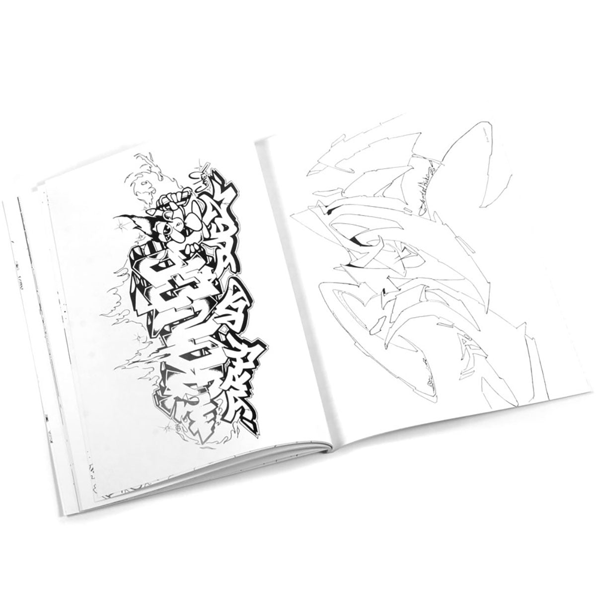 Graffiti Coloring Book image 7