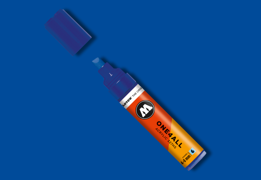 MOLOTOW ONE4ALL Marker 327HS - 204 True Blue image
