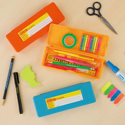 Storage Container - Pen Case - Light Blue image 2