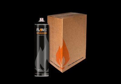 FLAME Orange 600 - Box of 6 - 901 Thick Black image