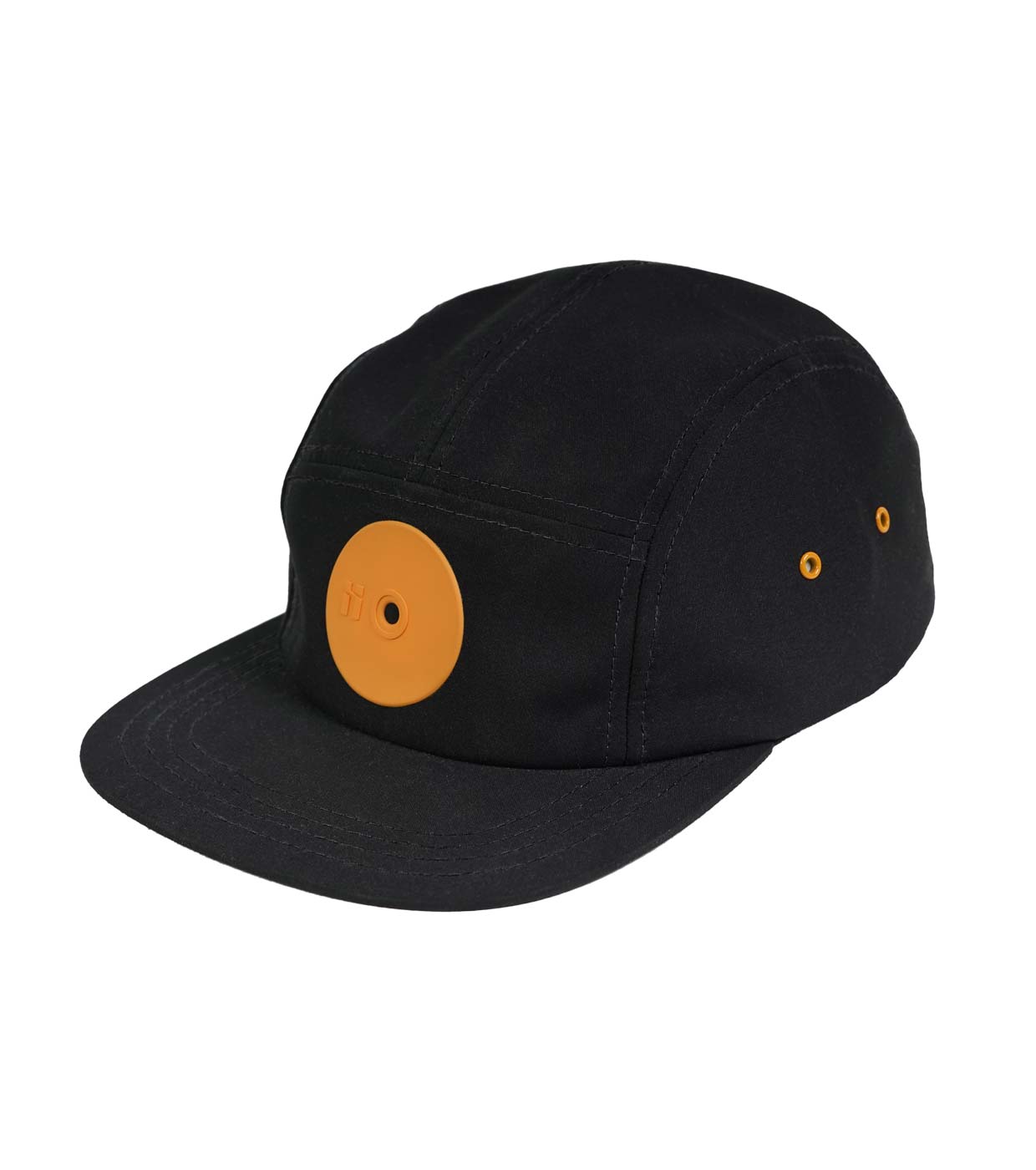 Orange Fat Cap - Black image 1