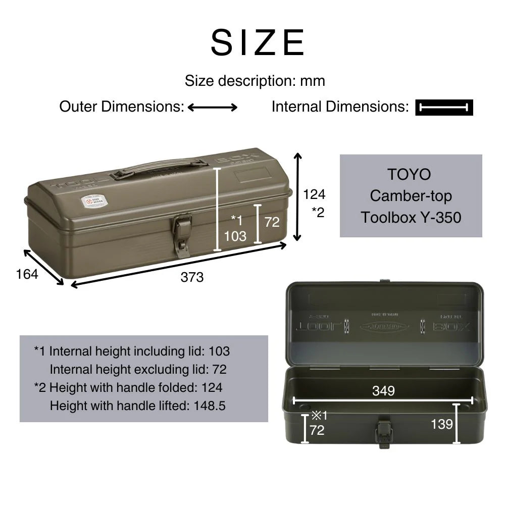 TOYO TS-Y-350 Toolbox Black image 3