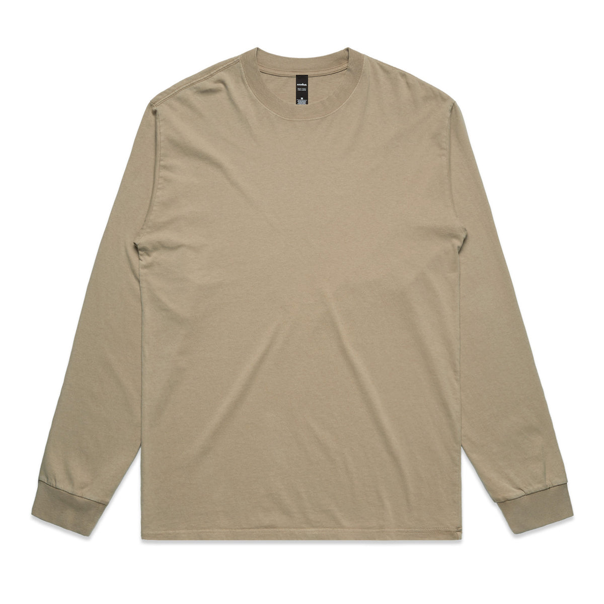 5083 Heavy Faded Long Sleeve Tee - Faded Khaki, Mens XL image