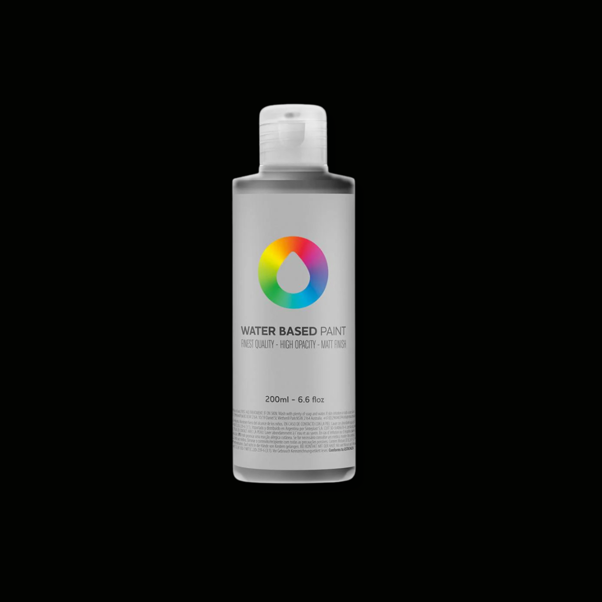 MTN Water Based Paint - Carbon Black image