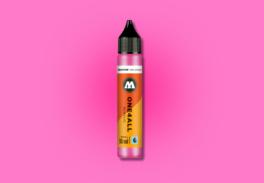 MOLOTOW ONE4ALL Refill 30ml - 217 Neon Pink Fluorescent image