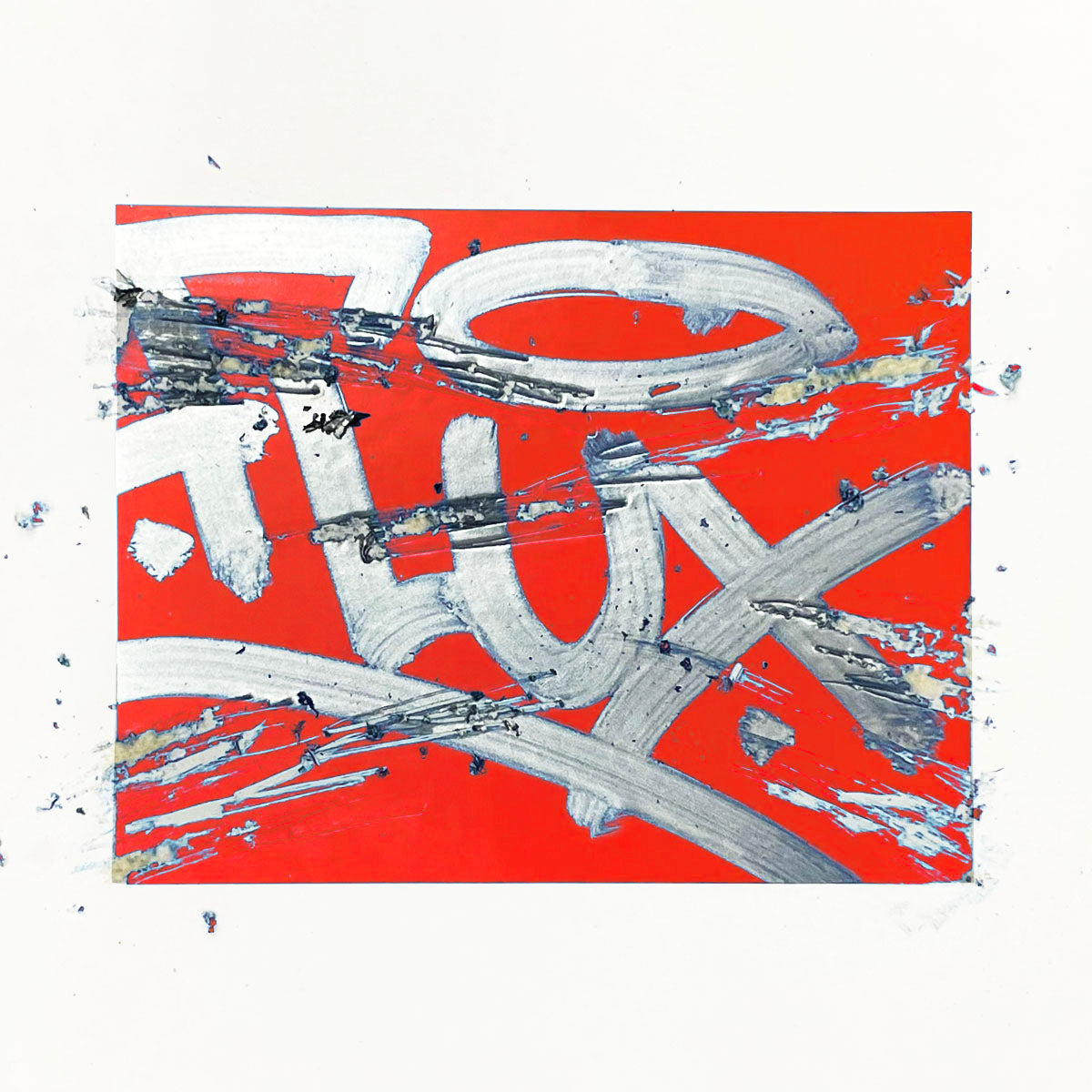 FLUX Eggshell Stickers - Red image 3