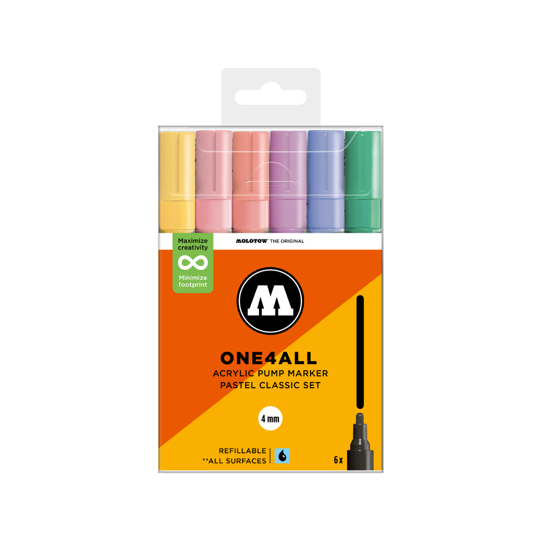 MOLOTOW ONE4ALL Marker Set 227HS - Pastel Classic image 0