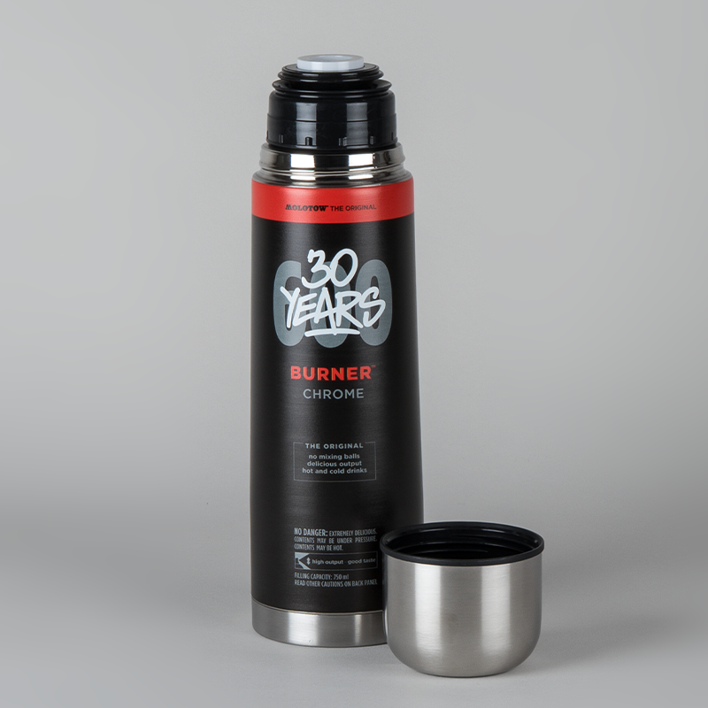 MOLOTOW™ Burner Thermos Flask - 30 Years