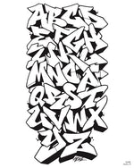 American Graffiti Coloring Book image 2