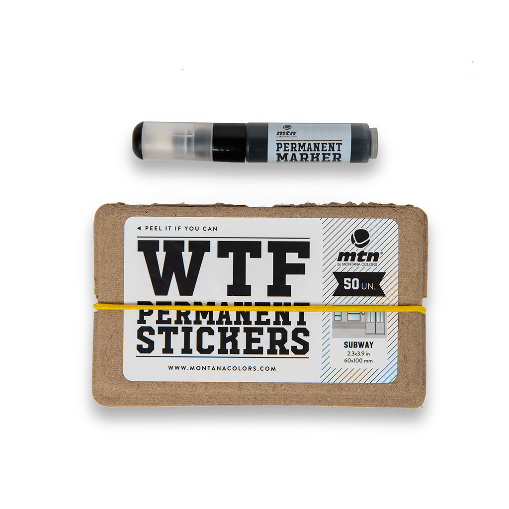 MTN WTF Sticker - Subway image 1
