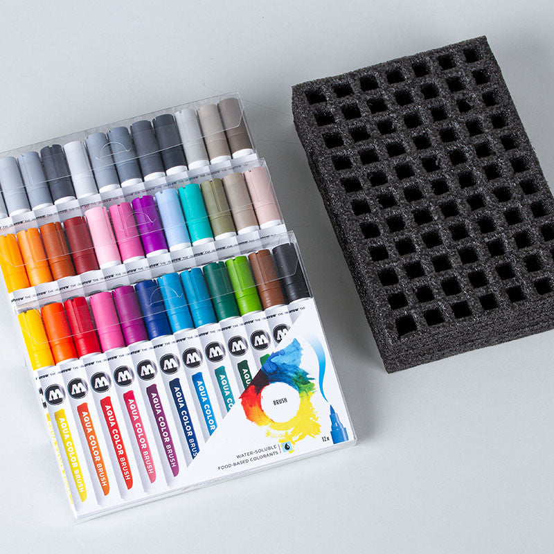 MOLOTOW Aqua Color Marker - Complete Set 36pc image 1