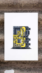B for Berlin - Screen Print image 0