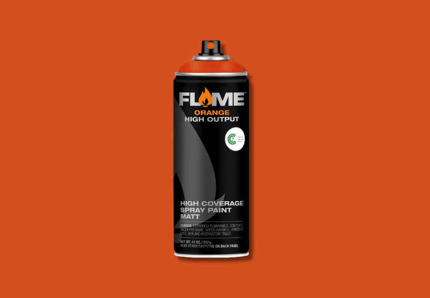 FLAME Orange - 214 Red Orange image