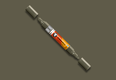 MOLOTOW ONE4ALL Marker Twin - 260 Stone Grey Dark image