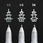 Gelly Roll White - Pack of 3 image 1