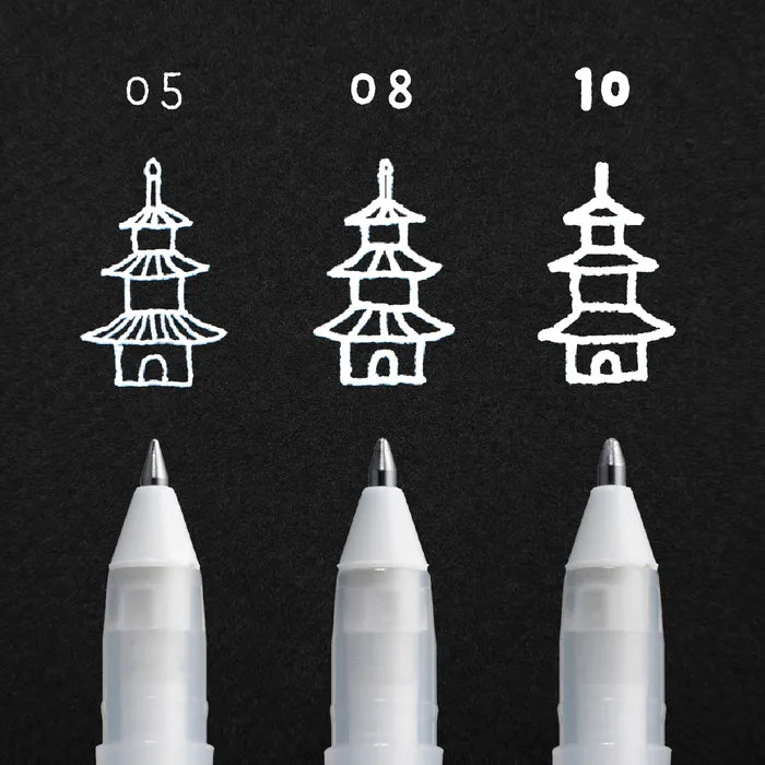 Gelly Roll White - Pack of 3 image 1